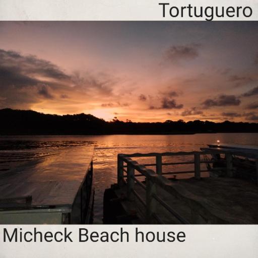 Micheck Beach House Tortuguero Eksteriør billede